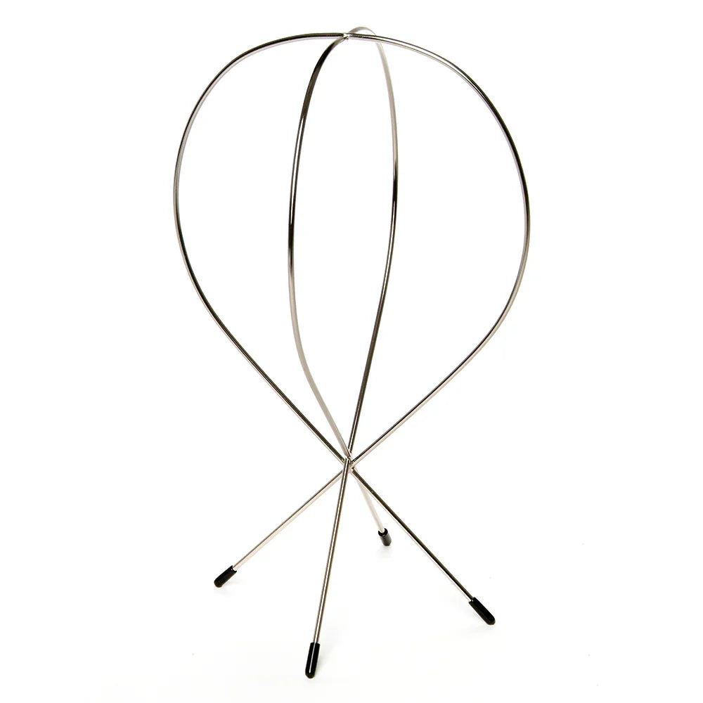PERÜCKENSTÄNDER METALL - HÖHE 35,5 cm - PerückenSchramm